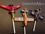 474sp Planes Sandy Chocolate Candy Lollipop Mold